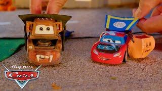 TRUNK-OR-TREAT with Lightning McQueen and Mater! | Pixar Cars