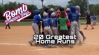 20 Greatest Home Runs by The Bomb Dropper Boys