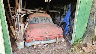 BURIED 1953 Plymouth in NJ Sitting MANY YEARS.  Scrap or Road Worthy? - NNKH