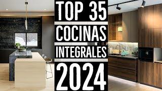 35 COCINAS INTEGRALES MODERNAS 2024 | DISEÑO Y DECORACION DE INTERIORES