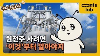 [주식상식+] 원전주 사려면 '이것'부터 알아야지!