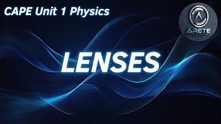 CAPE Unit 1 Physics - Lenses