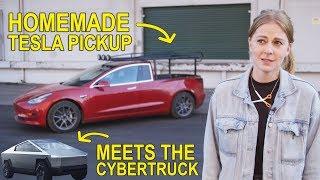 Driving my car around is... weird || TRUCKLA UPDATE + CYBERTRUCK