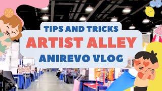 TIPS AND TRICKS FOR ARTIST ALLEY - ANIREVO VLOG VANCOUVER ANIME CONVENTION- Intro to Artists