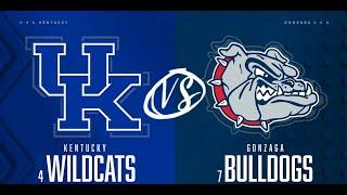 2024-2025 - Kentucky Basketball - Kentucky vs Gonzaga (Game 9)