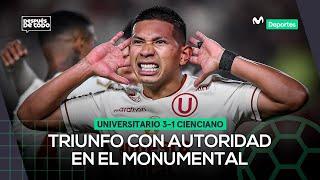 UNIVERSITARIO se impuso 3-1 ante CIENCIANO y define el CLAUSURA en ANDAHUAYLAS | DESPUÉS DE TODO ️