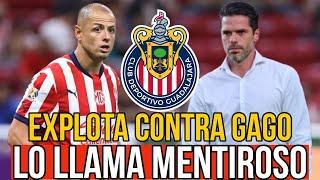 MENTIROSO | Chicharito EXPLOTA vs Fernando Gago | noticias chivas | chivas hoy