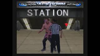 WWE Smackdown! Shut Your Mouth - Chris Jericho vs Jeff Hardy [Hardcore Match]