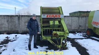 Обзор прессподборщика рулонного Клас Claas Rollant 62