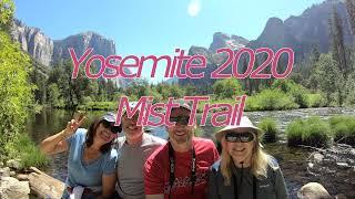 Yosemite Mist Trail Hike to Vernal & Nevada Falls