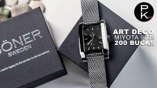 Söner Momentum Art Deco Watch - PROTOTYPE