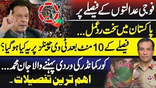 Military Courts Verdict Against PTI Workers - Strong Reaction