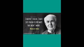 Thomas Alva Edison.