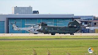 RNLAF Chinook D-661 (repairs) | F-16 (J-646) low pass | MVK de Kooy (EHKD)