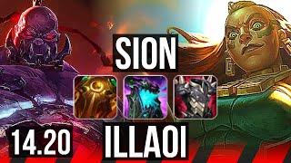 SION vs ILLAOI (TOP) | Rank 12 Sion | VN Master | 14.20