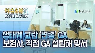 [생태계 교란 '변종' GA]③ 판매 자회사 세워 GA에 뛰어든 보험사 / 머니투데이방송 (뉴스)