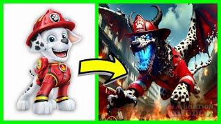 Paw Patrol as Elemental Dragons—The Apocalypse Begins | Ai Animation Kingdom 2