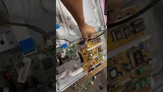 Samsung 43 inch plasma tv repair red light blinking only #trending #repair #youtubeshorts