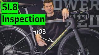 What makes the S-Works SL8 so light? 