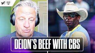 Why Colorado's DEION SANDERS has BEEF w/ CBS, local media | College Football Enquirer | Yahoo Sports