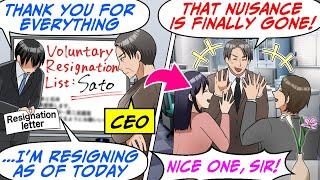 After My Work Trip, I Found My Name on the Resignation List! I Decided to Quit &…[RomCom Manga Dub]