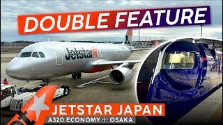 A Plane & A Train! · Jetstar Japan A320 Economy  Tokyo  Osaka  + COOLEST Airport Train!