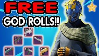  FREE GOD ROLLS AT BANSHEE FOR ALL PLAYERS!!!! DUGEON LOOT INCLUDED!!!!