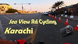 Sea View Rd Cycling, Karachi, Pakistan