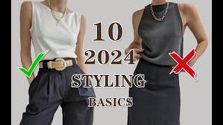 【搭配师分享】10个受用终身的搭配基础逻辑｜10 STYLING HACKS CAN SAVE YOUR LIFE