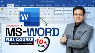 MS Word Full Course in Hindi | Microsoft Word Tutorial for Beginners | #mswordcourse #mswordtutorial