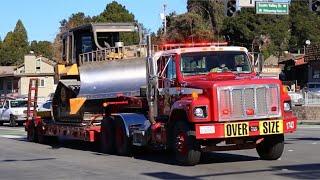 CalFire DOZER, Chiefs, and Engines Responding Code 3 to a Wildland Fire