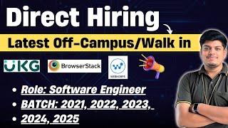 Direct Referral | Test Hiring Announced | Off Campus Drive 2025, 2024, 2023, 2022, 2021 BATCH