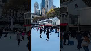 It's CHRISTMAS time in the CITY at Bryant Park, New York City!