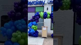 Our Organic Balloon Arch was the perfect touch for Merakey Mental Health Walk-in Center!