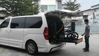 KODO Rear Hydraulic Wheelchair Lift System for Vehicle - Hyundai Starex