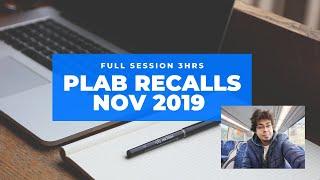 Plab part 1 recalls november 2019 |day 1| PLAB Coaching|PLAB recall class