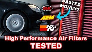 Performance Air Filters - K&N vs AEM vs BMC - DYNO TEST