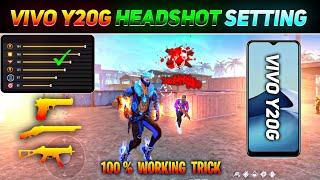 VIVO Y20G FREE FIRE HEADSHOT SETTING  || VIVO 200 [ 200 ] SENSITIVITY SETTING  DPI FOR VIVO FF