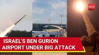 Houthi Ballistic Attack Shuts Tel Aviv's Ben Gurion Airport | 18 Israelis Injured