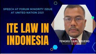 FORUM MINORITY ISSUES ONLINE AT UNITED NATION SWITZERLAND 2021