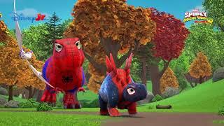  Dino-sieci! | Spidey i super-kumple | Disney Junior Polska