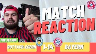 Irankunda Can Be A Super Star! - FC Rottach-Egern 1-14 Bayern München - Match Reaction