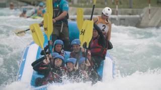 white water rafting at Lee Valley