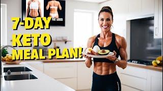 7-Day Keto Meal Plan for Beginners (Step-by-Step) | Burn Fat Fast & Lose Weight!