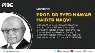 Honoring Syed Nawab Haider Naqvi: A Legacy in Development Economics