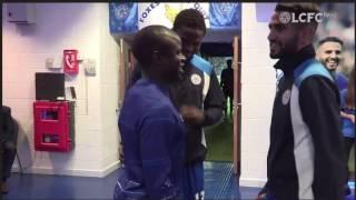 mahrez/kante tunnel cam - the reunion!