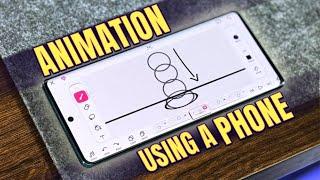 Animation using a PHONE | Bouncing Ball