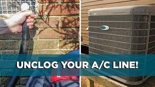 How to Easily Unclog an Air Conditioner Drain Line - Today's Homeowner with Danny Lipford