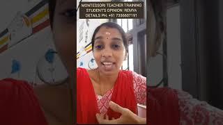 Online Montessori Teacher Training Ph +91 73566 07191 | Course completed student's feedback