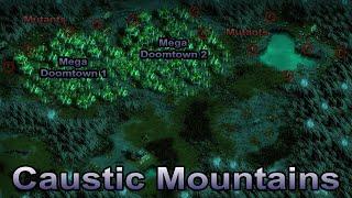 They are Billions - Caustic Mountains: Modded Map Generation